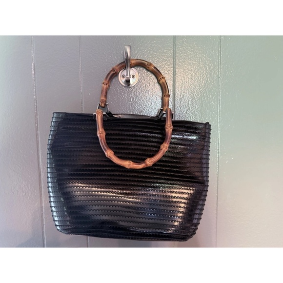 Gucci handbag with bamboo straps - Picture 1 of 4